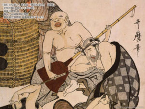 酩酊七変人(1801-1803)-喜多川歌麿-東京国立博物館 画像検索サイトより