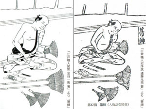 江戸時代の箒師「人倫訓蒙図彙」