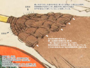 江戸時代の棕櫚箒-御煤掃/千代田之大奥/楊洲周延画/明治28年=1895年
