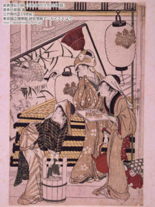 武家煤払の図/部分-19世紀-喜多川歌磨-東京国立博物館研究情報アーカイブズ
