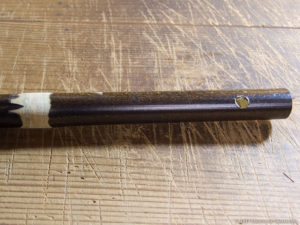 製作風景-【棕櫚箒】柄竹の準備-長柄箒用