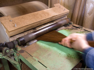 製作風景-【準備】鬼毛の毛ごしらえ