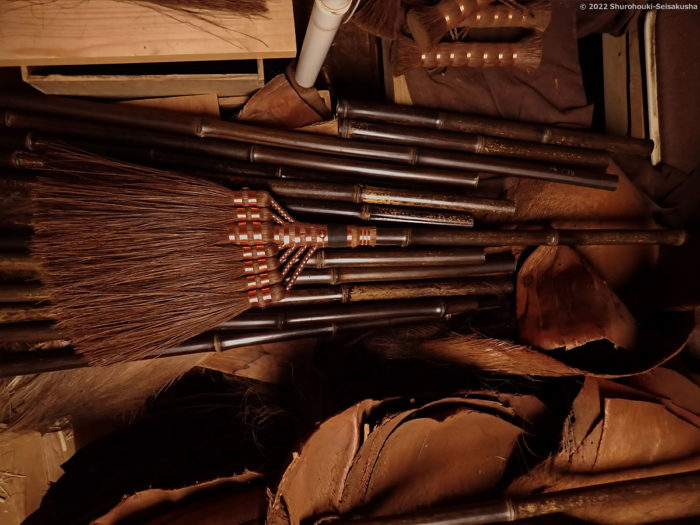 製作風景-【棕櫚箒】本鬼毛手箒